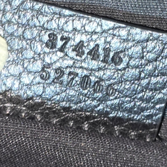 Authentic Gucci Black Monogram Crossbody Bag/Purse EUC - Picture 5 of 16